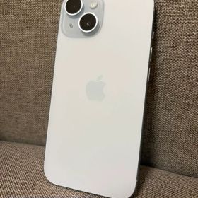 【美品】iPhone15 128GB ブルー