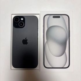 iPhone 15 ブラック 128GB バッテリー85%【SIMフリー】