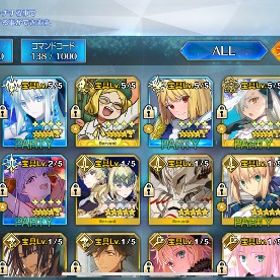 オルガファンタ等宝具5多数引退アカウント | FGOのアカウントデータ、RMTの販売・買取一覧