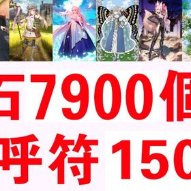 石7900個 呼符150個 アーキタイプ：アース宝具1 | FGOのアカウントデータ、RMTの販売・買取一覧