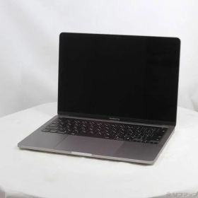 〔中古品〕 MacBook Pro 13.3-inch Late-2020 MYD82J／A Apple M1 8コアCPU_8コアGPU 8GB SSD256GB スペースグレイ 〔14.7 Sonoma〕【377】