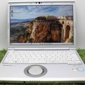 【訳アリ パナソニック】カメラ付 ノート 12.1インチ 8GB/SSD256GB/Core i5-8265U(8世代)/Win11 Panasonic Let`s note CF-SV8CDWQR【8942】