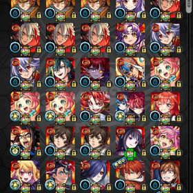 引退垢(環境キャラ多数) | モンストのアカウントデータ、RMTの販売・買取一覧