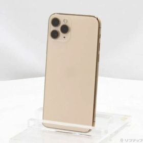 〔中古品〕 iPhone11 Pro 64GB ゴールド MWC52J／A SIMフリー【262】
