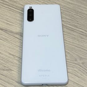 エクスペリア(Xperia)の【中古品】SONY Xperia 10 II SO-41A ホワイト(スマートフォン本体)
