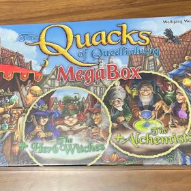 【新品未使用・送料込】ボードゲーム クアックサルバー メガボックス