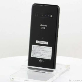 【中古】LG(エルジー) LG V60 ThinQ 5G 128GB ザ ブラック L-51A docomo 【349-ud】
