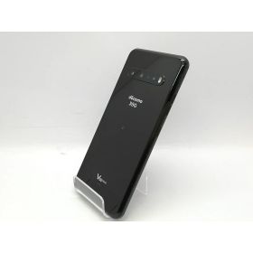 【中古】LG電子 docomo 【SIMロック解除済み】 LG V60 ThinQ 5G ザ ブラック 8GB 128GB L-51A【立川フロム中武】保証期間1ヶ月【ランクB】