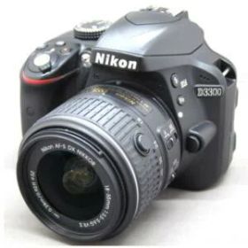 【中古】Nikon ニコン D3300 18-55 VR II レンズキット ブラック
