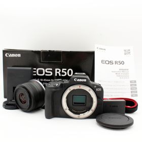 わずかシャッター数1000枚以下 CANON EOS R50 標準ズームレンズ(ミラーレス一眼)
