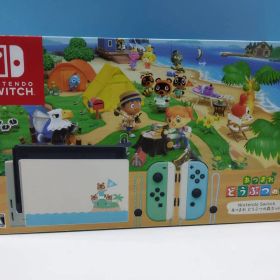 【未使用に近い】Nintendo Switch HAC-001(-01) 2020年製/あつ森版/HAD-S-KEAGC