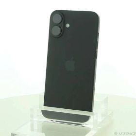 〔中古品〕 iPhone16 Plus 256GB ブラック MXVG3J／A SIMフリー【344】