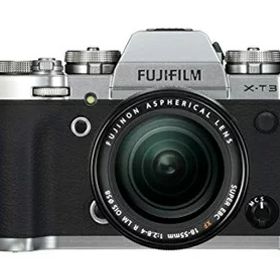【中古】 富士フイルム(FUJIFILM) ミラーレス一眼カメラ X-T3レンズキット シルバー X-T3LK-S