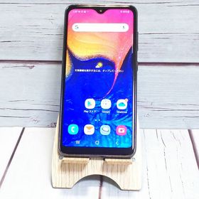 au Galaxy A20 SCV46 Black 363