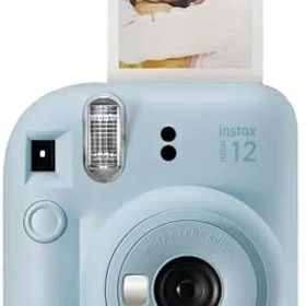 【中古】 富士フイルム Instax Mini 12 インスタントカメラ - パステルブルー