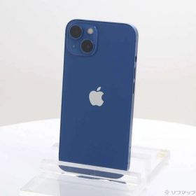 〔中古品〕 iPhone13 128GB ブルー MLNG3J／A SIMフリー【352】