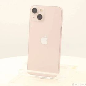 〔中古品〕 iPhone13 256GB ピンク MLNK3J／A SIMフリー【348】
