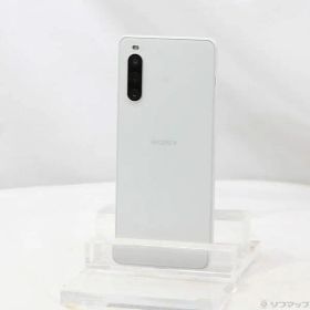 〔中古品〕 Xperia 10 IV 128GB ホワイト A202SO Softbank SIMフリー【305】