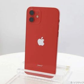 〔中古品〕 iPhone12 128GB プロダクトレッド MGHW3J／A SIMフリー【344】