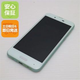 【中古】 超美品 SHV40 AQUOS sense グリーン スマホ 安心保証 即日発送 スマホ 中古本体 白ロム 中古 au SHARP 土日祝発送OK
