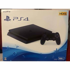 プレイステーション4(PlayStation4)のPlayStation4 本体 CUH-2200A 500GB ジェットブラック(家庭用ゲーム機本体)