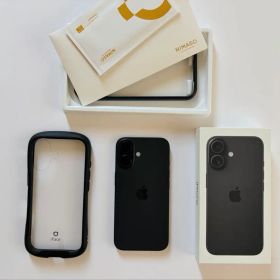 【美品】iPhone16 本体 SIMフリー ブラック 128GB