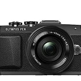 【中古】OLYMPUS PEN Lite E-PL7 14-42mm EZレンズキット ブラック ミラーレス一眼 E-PL7 EZ LKIT BLK