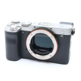 【中古】 《並品》 SONY α7C ボディ ILCE-7C シルバー 【ホットシューバネSDスロットファインダーカバー液晶モニター部品交換/各部点検済】 [ デジタルカメラ ]