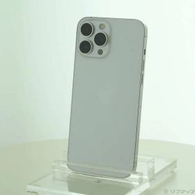 〔中古品〕 iPhone13 Pro Max 128GB シルバー MLJ53J／A SIMフリー【349】