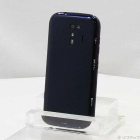 【中古】FUJITSU(富士通） らくらくスマートフォン 32GB ネイビー F-42A docomoロック解除SIMフリー 【344-ud】