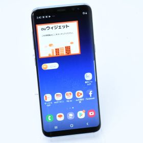 【訳あり＊美品＊電池良好】au SIMフリー Galaxy S8 SCV36 ブルー