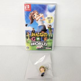【中古美品】 【未開封】【ゲーム】みんなのGOLF WORLD CERO区分_A 全年齢対象 Nintendo Switch 任天堂 スイッチ ソフト 【029-250918-as-13-izu】