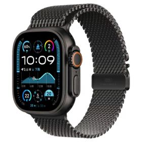 Apple Apple Watch Ultra2 49mm GPS+Cellularモデル MX5V3J/A A2986【ブラックチタニウムケース/ブラックチタニウムミラネーゼループ】 [中古] 【当社3ヶ月間保証】 イオシス