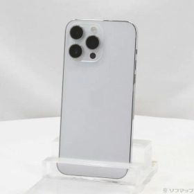 〔中古品〕 iPhone14 Pro Max 512GB シルバー MQ9G3J／A SIMフリー【344】