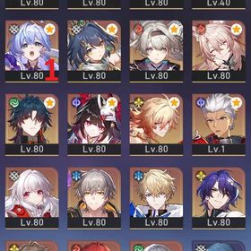 【引退アカウント】キャストリス+餅 黄泉+餅 ファイノン マダム・ヘルタ ホタル+餅 ロビン1凸 | 崩壊スターレイル(崩スタ)のアカウントデータ、RMTの販売・買取一覧