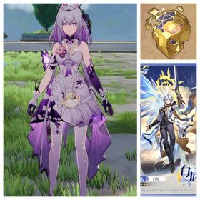 初期垢! キャストリス+ファイノン+金の伴星 初心者ガチャ未使用 | 崩壊スターレイル(崩スタ)のアカウントデータ、RMTの販売・買取一覧