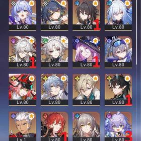 【PU60/90】キャストリス+餅 ヒアンシー トリビー 黄泉 ジェイド1凸+餅 飛霄 ロビン+餅 | 崩壊スターレイル(崩スタ)のアカウントデータ、RMTの販売・買取一覧