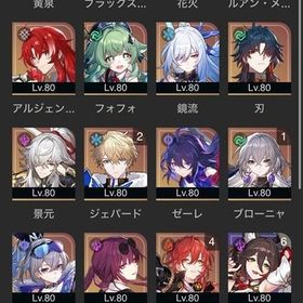 【引退】崩壊スターレイル 人気キャラ多数垢 | 崩壊スターレイル(崩スタ)のアカウントデータ、RMTの販売・買取一覧