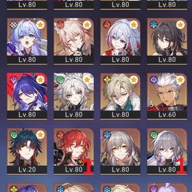 【誕生日未設定+PU60/90】キャストリス ヒアンシー アグライア+餅 サンデー 黄泉+餅 椒丘 | 崩壊スターレイル(崩スタ)のアカウントデータ、RMTの販売・買取一覧