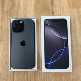 iPhone16 ProMax 256GB ブラック 国内版 SIMフリー 送料無料