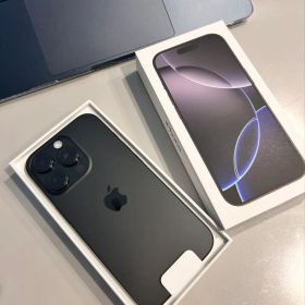 【美品】iPhone 16 Pro 512GB SIMフリー ブラックチタニウム