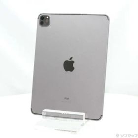 〔中古品〕 iPad Pro 11インチ 第2世代 256GB スペースグレイ MXE42J／A SIMフリー【348】