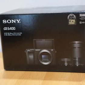 SONY α6400 ILCE-6400Y ダブルレンズキット