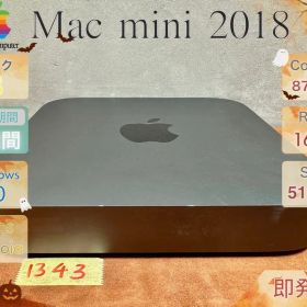 Apple Mac mini 2018 i7-8700B 16GB 1343