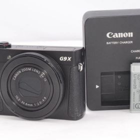 【美品】Canon キャノン PowerShot G9 X Mark II ブラック 1.0型センサー コンパクトデジタルカメラ