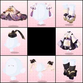 恋ひ恋ふ月下のかぐや姫 8点セット | ポケコロツイン(ポケツイ)のアカウントデータ、RMTの販売・買取一覧