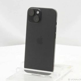 〔中古品〕 iPhone15 512GB ブラック MTMU3J／A SIMフリー【368】