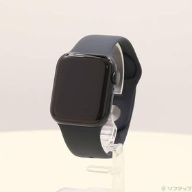 〔中古〕Apple(アップル) 〔展示品〕 Apple Watch SE 第2世代 GPS 40mm ミッドナイトアルミニウムケース ミッドナイトスポーツバンド〔377-ud〕