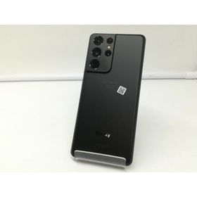 【中古】SAMSUNG docomo 【SIMロック解除済み】 Galaxy S21 Ultra 5G ファントムブラック 12GB 256GB SC-52B【札幌】保証期間１ヶ月【ランクA】
