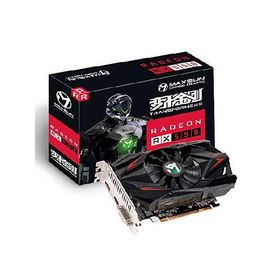 maxsun AMD Radeon RX 550 4GB GDDR5 ITX コンピューター PC ゲーミング ビデオ グラフィックスカード GPU 128-Bit DirectX 12 PCI Express X16 3.0 DVI-D デュ
